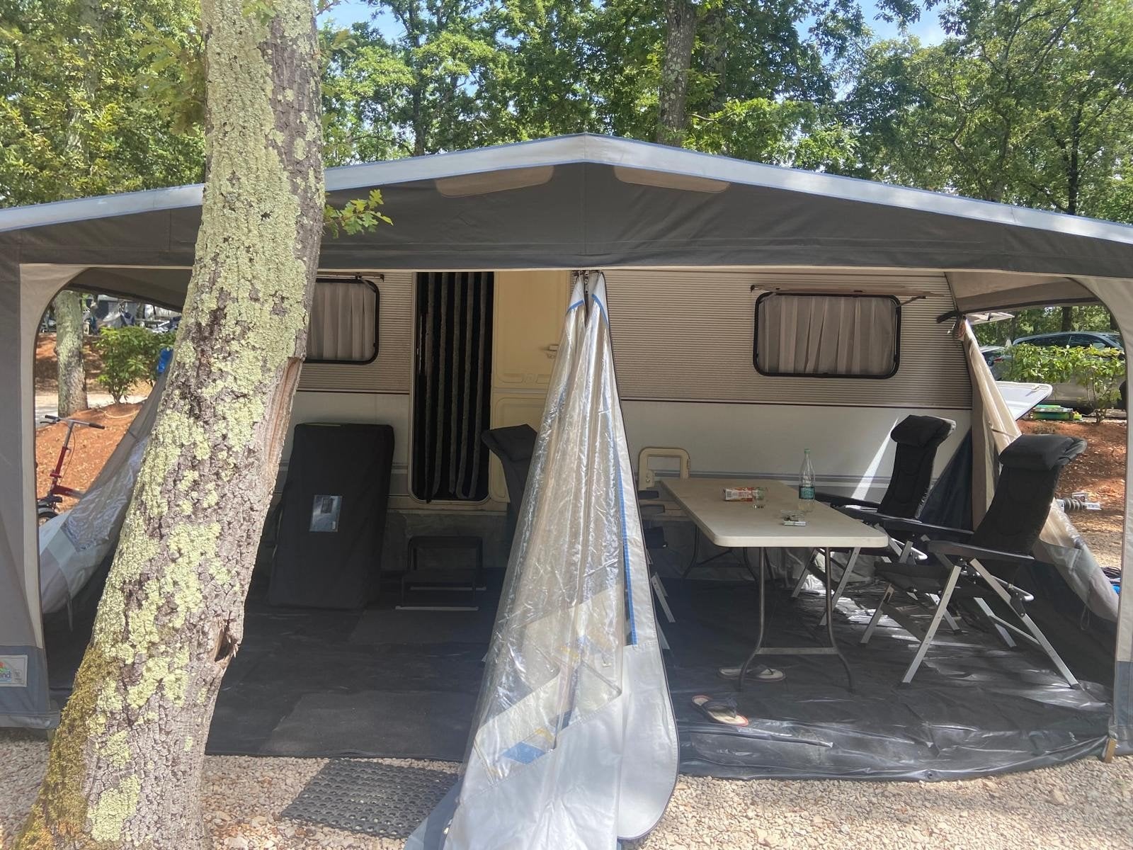 Dethleff beduin 480 TK RF6, Caravans en Kamperen, Ophalen, Gebruikt, Tot en met 5
