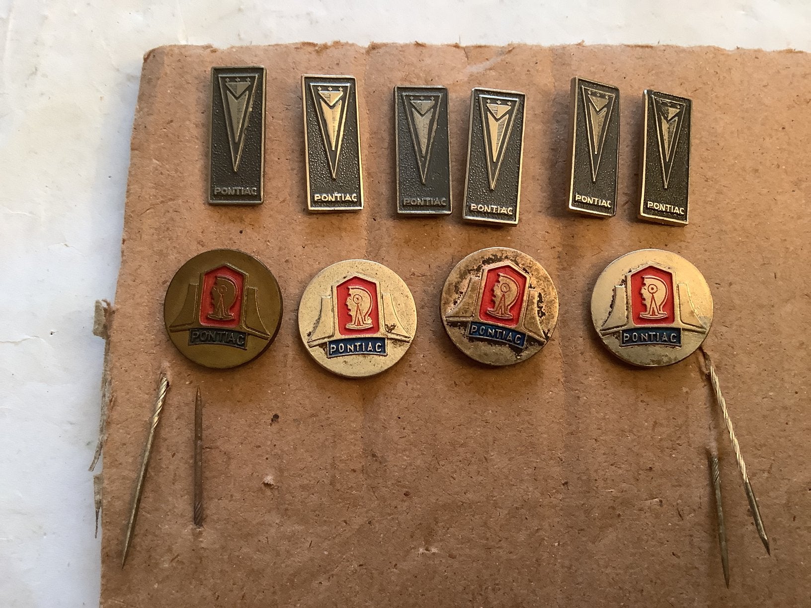 10 speldjes Pontiac, Ophalen of Verzenden, Gebruikt, Overige onderwerpen
