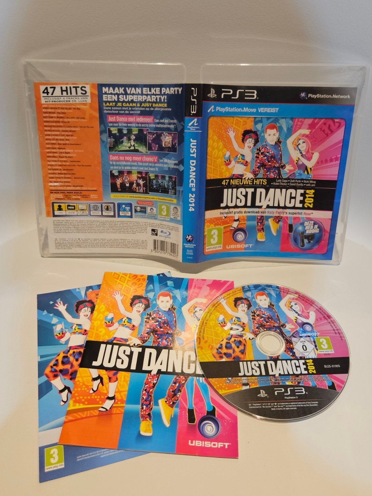 Just Dance 2014 PS3, Spelcomputers en Games, Games | Sony PlayStation 3, Muziek, Ophalen of Verzenden, Zo goed als nieuw, 3 spelers of meer