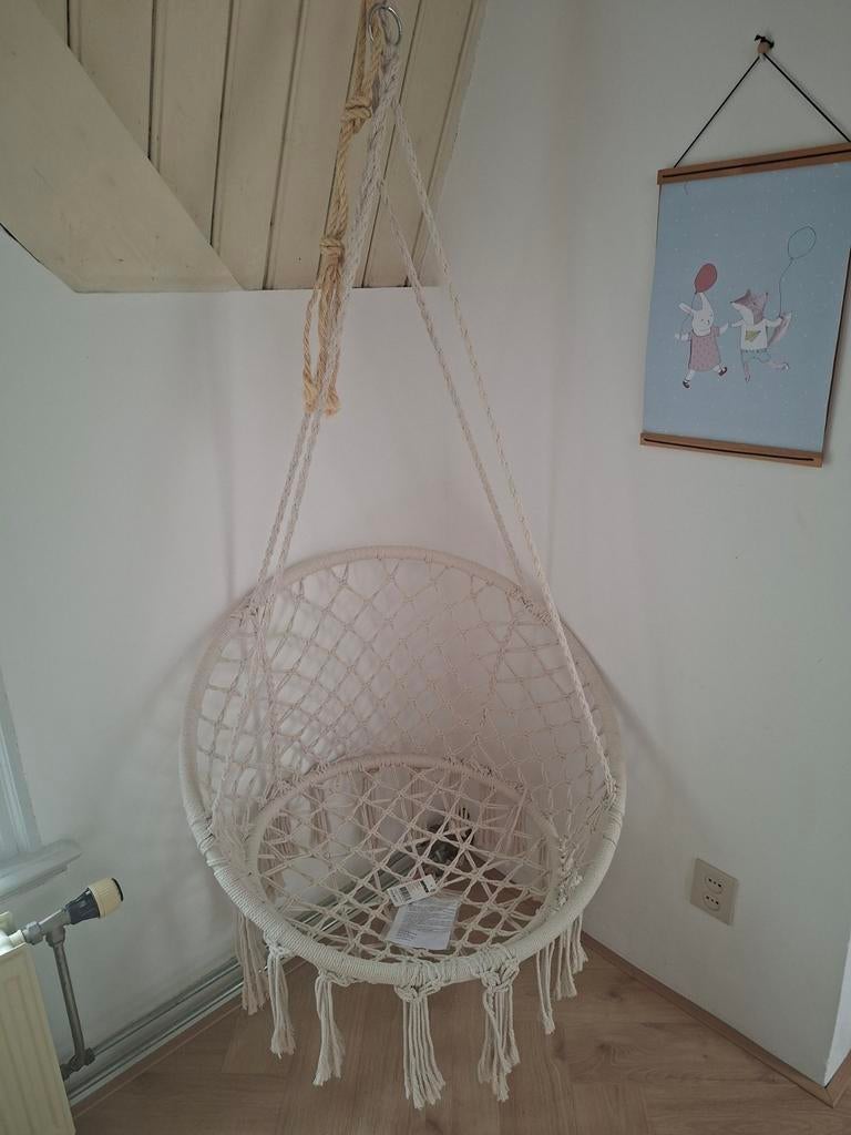 Hangstoel, Tuin en Terras, Hangmatten, Ophalen of Verzenden, Zo goed als nieuw, Binnen