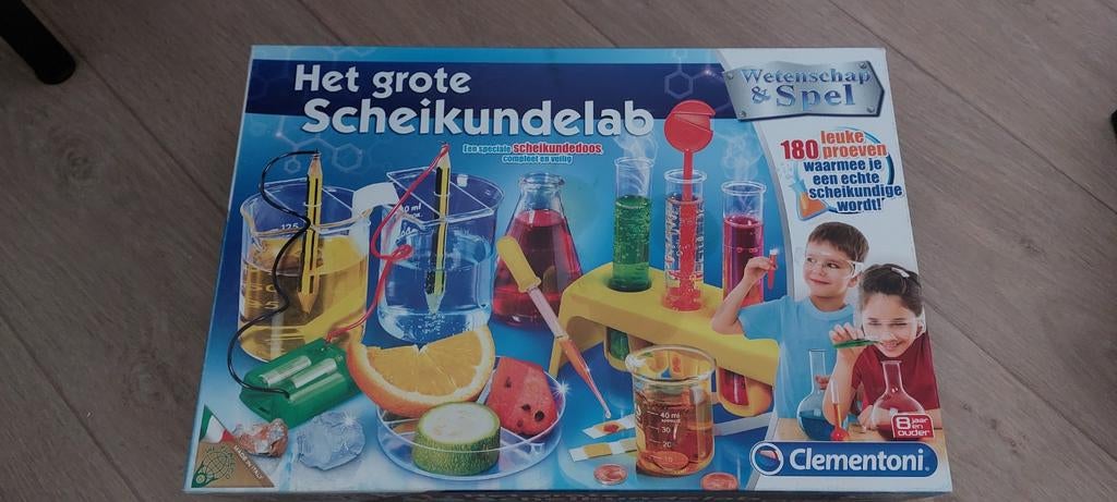 Het Grote Scheikundelab  Nieuw, Kinderen en Baby's, Speelgoed | Educatief en Creatief, Ophalen of Verzenden, Nieuw, Ontdekken