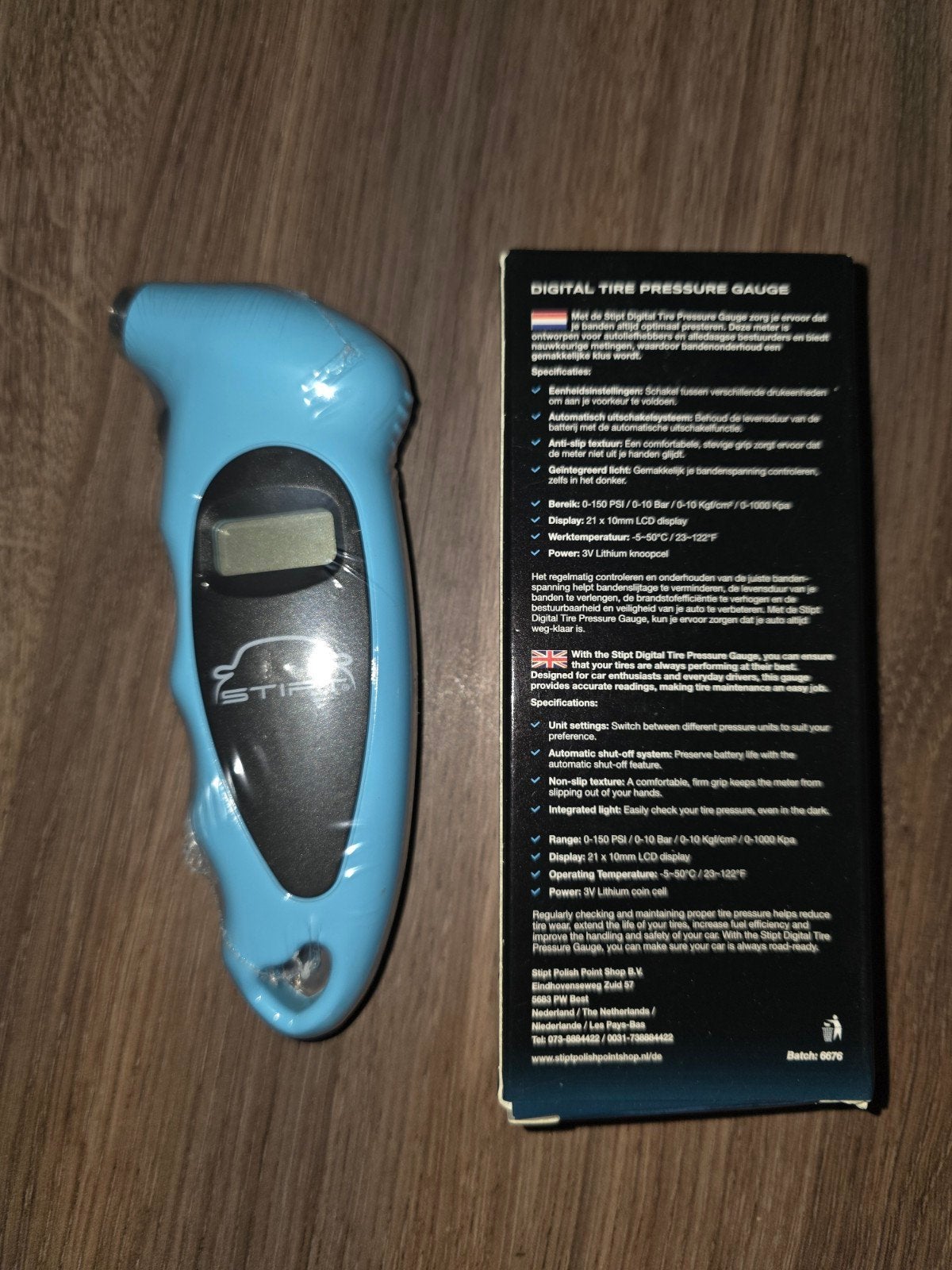 Stipt Digitale Bandenspanningsmeter - Nieuw, Ophalen of Verzenden, Nieuw