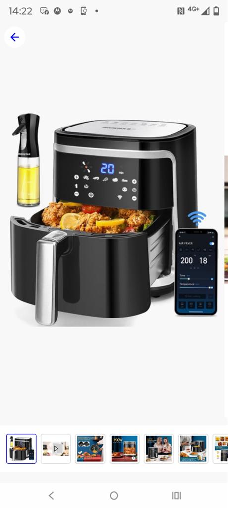 Airfryer, Ophalen of Verzenden, Nieuw, Airfryer