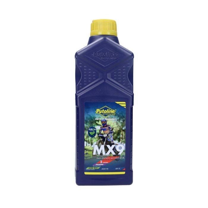 Olie 2-takt Putoline MX-9 vol synthetisch 1 ltr 70695, Ophalen of Verzenden