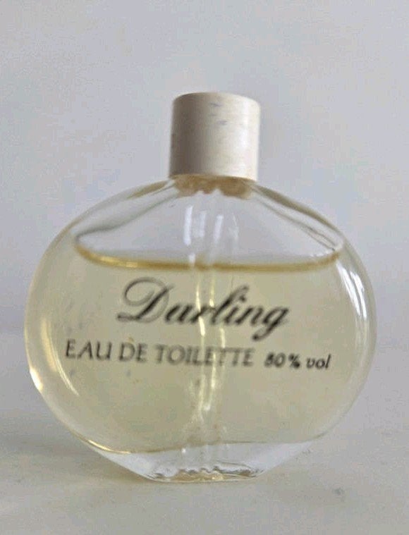 Oud flesje eau de toilette Darling, Ophalen of Verzenden, Zo goed als nieuw, Miniatuur, Gevuld
