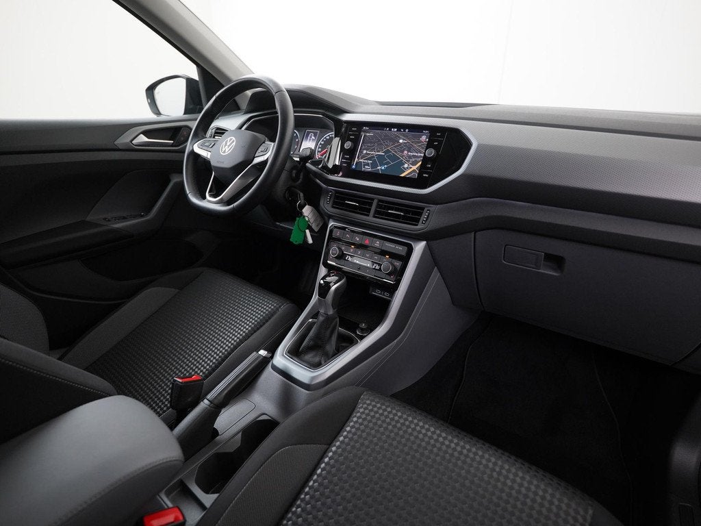 Volkswagen T-Cross 1.0 TSI Active DSG | Camera | Stoelverwar, Auto's, Volkswagen, 12 maanden, Gebruikt, Zwart, Bedrijf