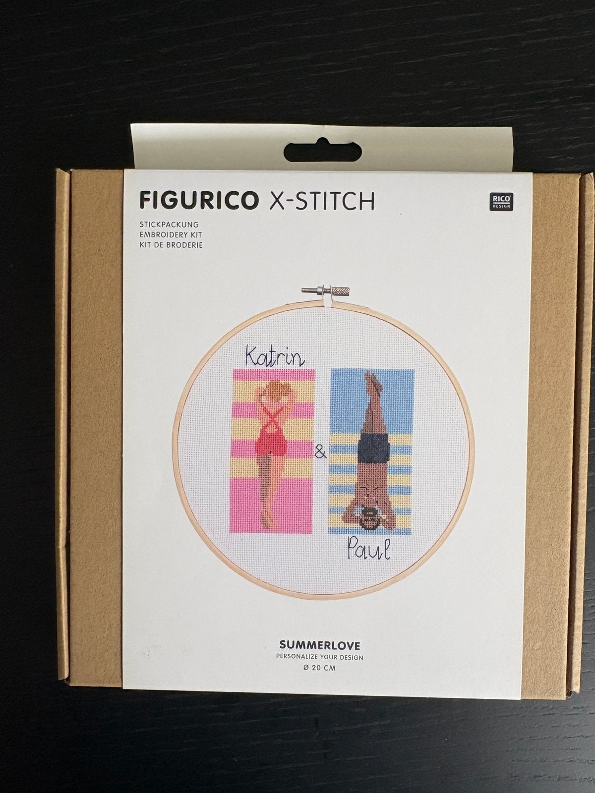 Rico borduurpakket Summerlove, nieuw, kruissteek, Ophalen of Verzenden, Nieuw, Handborduren, Borduurpakket