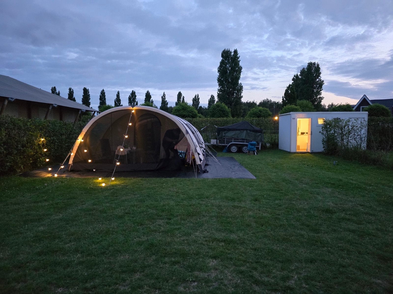 Obelink Maimi 6 Easy Air, Caravans en Kamperen, Ophalen, Gebruikt, Tot en met 6