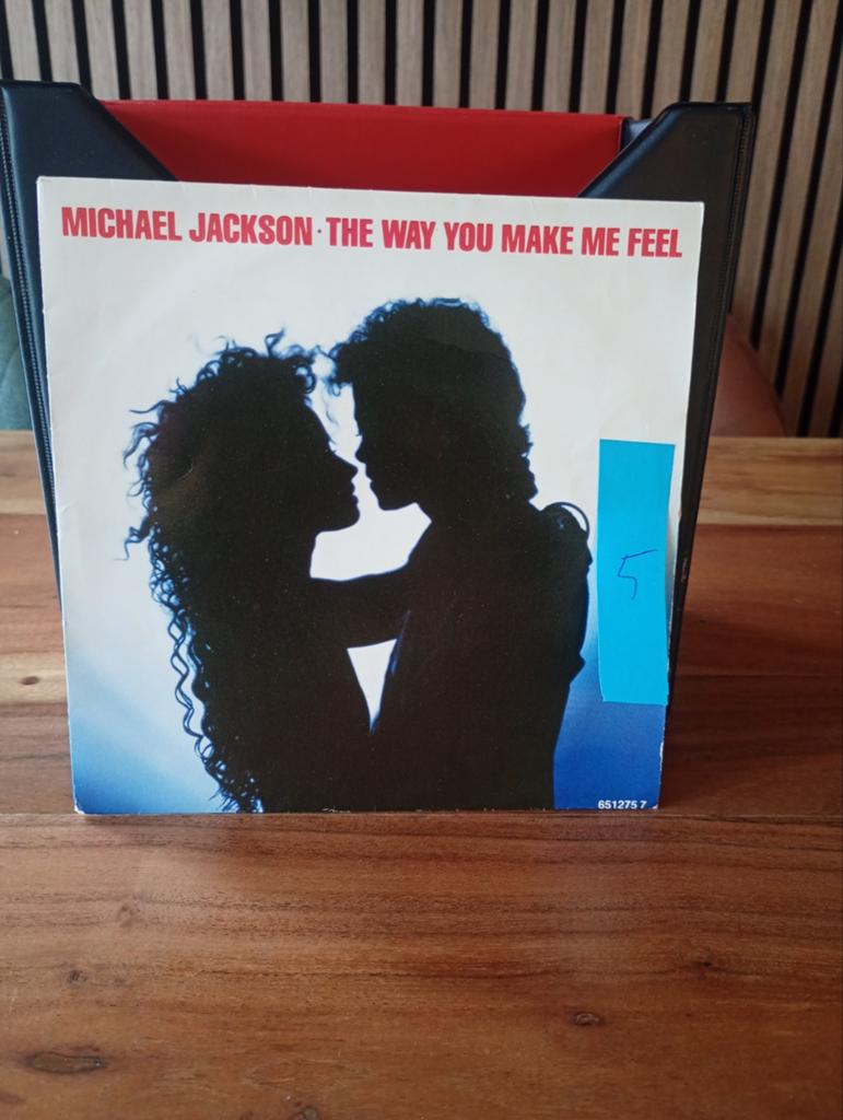 Michael Jackson - The Way You Make Me Feel (Maxi-single), Cd's en Dvd's, Vinyl Singles, Gebruikt, Maxi-single, 1980 - 1989, Pop