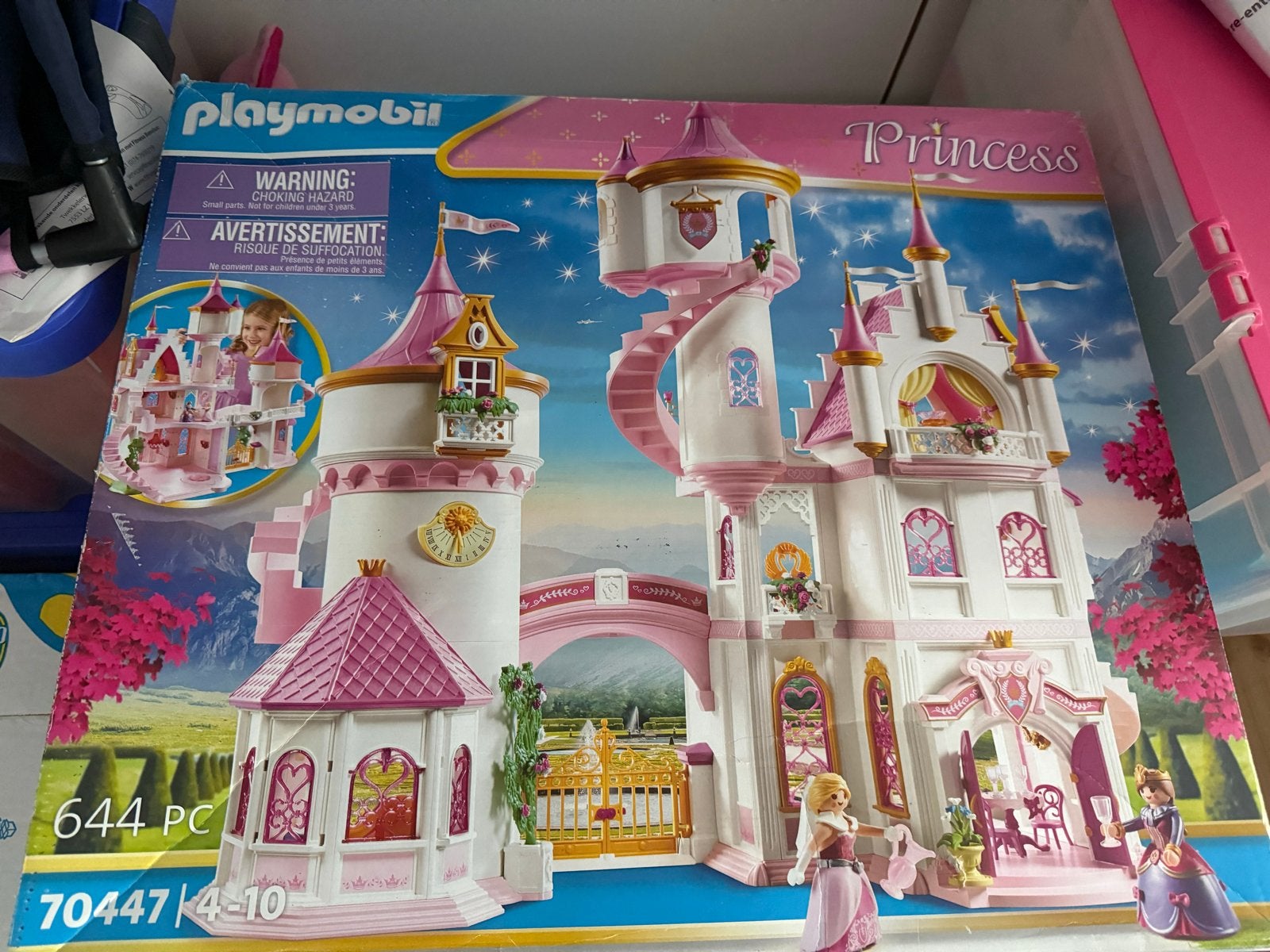 Playmobil Princess Kasteel 70447 - Zo goed als nieuw, Complete set, Ophalen of Verzenden, Zo goed als nieuw, Kasteel/Fort