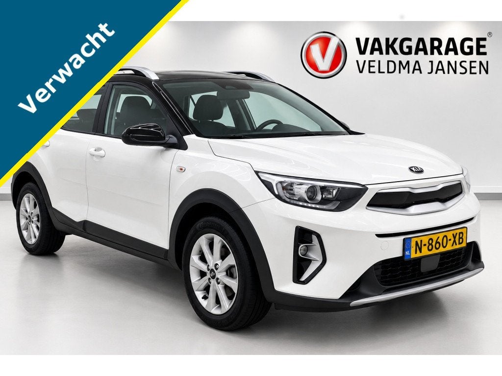 Kia Stonic VERWACHT! 1.0 T-GDi MHEV DYNAMICLINE + ECC/NAVI/L, Auto's, Gebruikt, Euro 6, Origineel Nederlands, Handgeschakeld