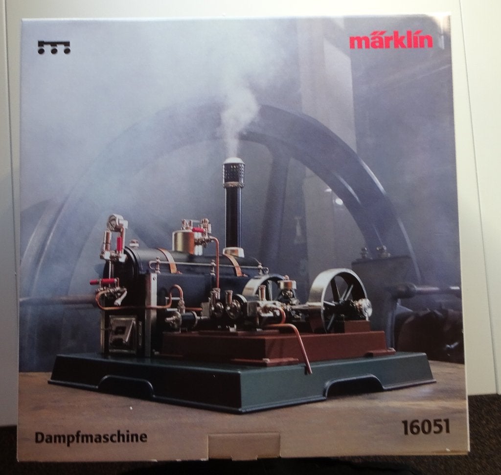 Marklin stoommachine 16051 NIEUW in doos Dampfmaschine, Ophalen, Gelijkstroom of Wisselstroom, Overige typen, Nieuw