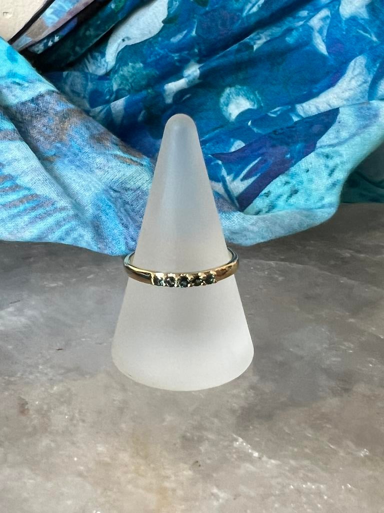 Paraiba toermalijn beschermt aura straling healing zeldzaam, Blauw, Nieuw, Ophalen of Verzenden, Dame of Heer