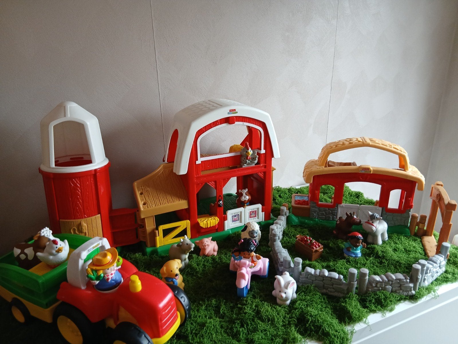 little people retro boerderij met geluiden, Kinderen en Baby's, Speelgoed | Fisher-Price, Ophalen of Verzenden, Speelset