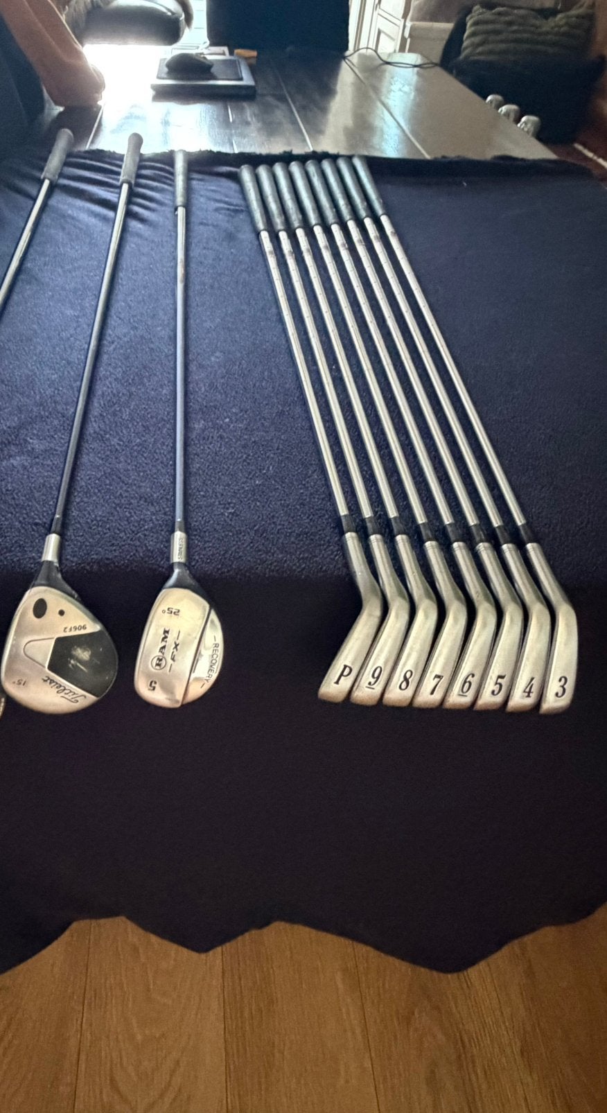 Golfset: Titleist 755 Forged Iron Set + woods, Ophalen, Gebruikt, Set, Overige merken