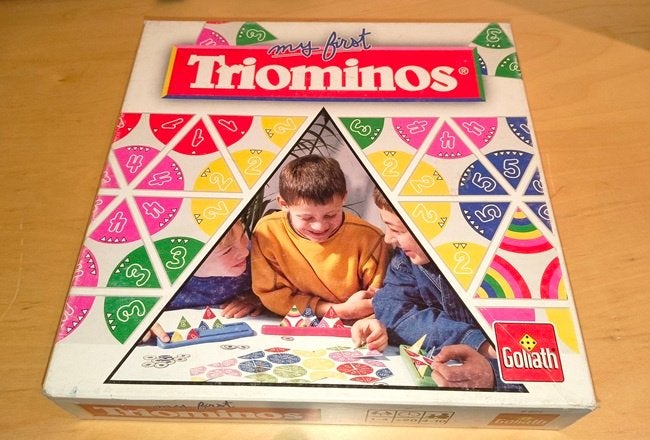 My first Triominos, Een of twee spelers, Ophalen of Verzenden, Gebruikt, Gollath