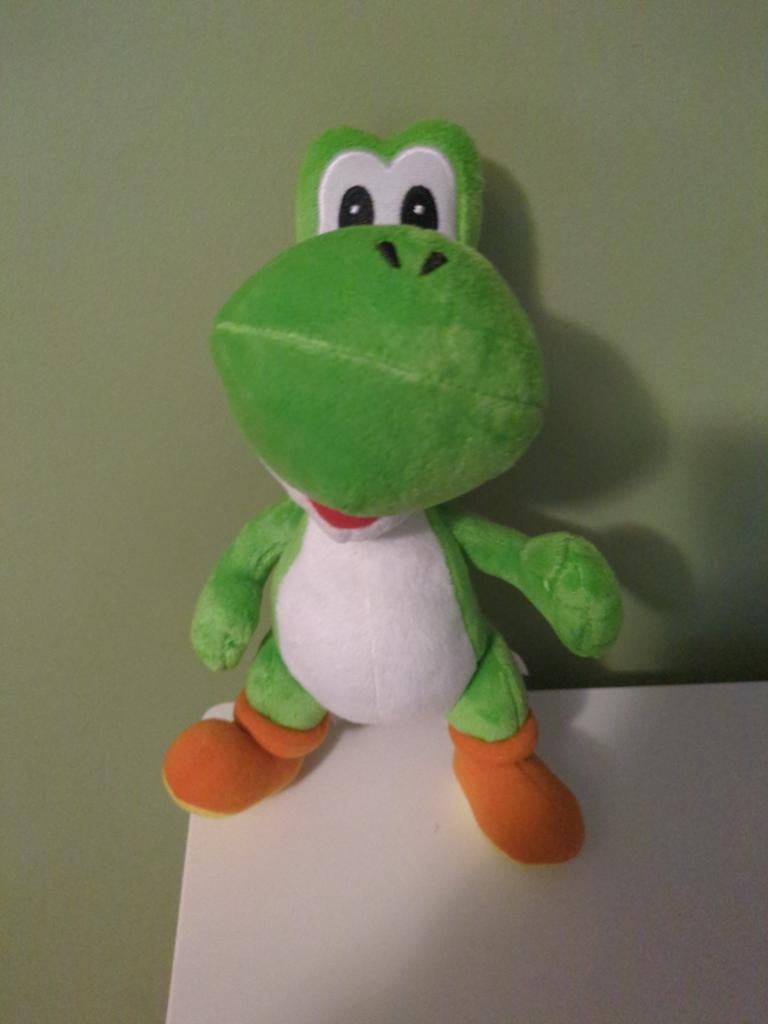 Super Mario Yoshi knuffel - Zo goed als nieuw, Ophalen, Groen, Dinosaurus, Nintendo