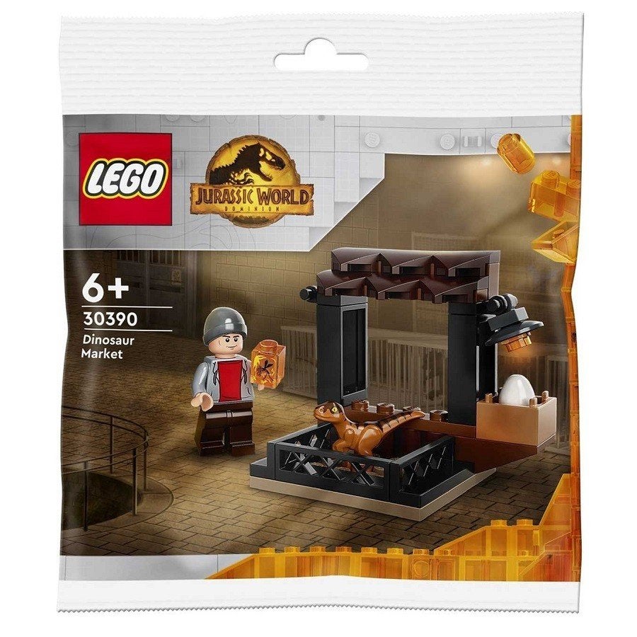 LEGO Jurassic World 30390 Dinosaur Market * 't LEGOhuis *, Lego, Nieuw, Ophalen of Verzenden, X