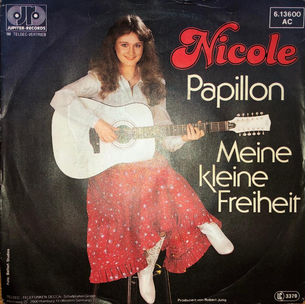1982	Nicole			Papillon, Fotohoes, Verzenden, Zo goed als nieuw, Pop