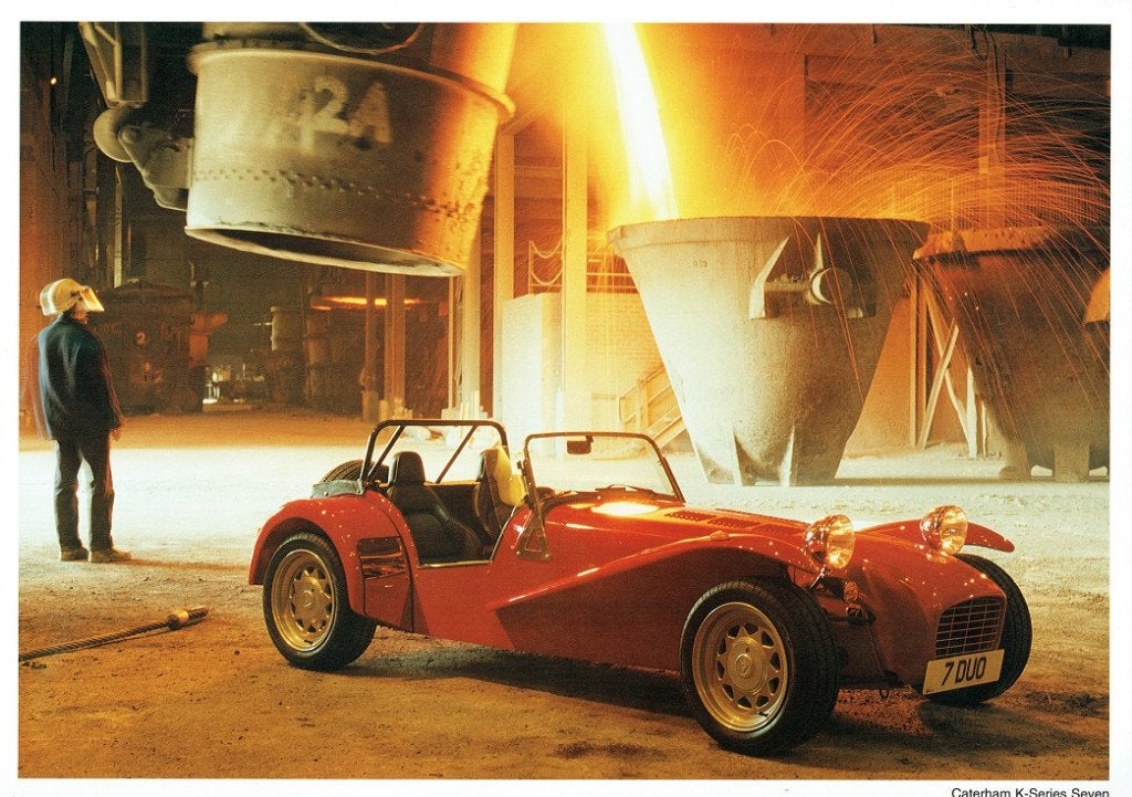 Folder Caterham Seven K-series (ca.2000), Verzenden, Zo goed als nieuw, Overige merken