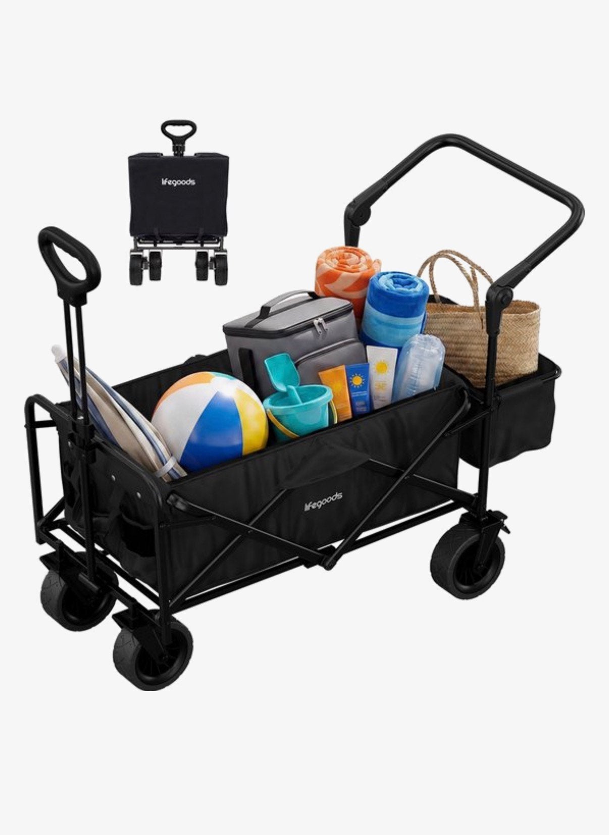 Bolderkar Lifegoods (twee keer gebruikt), Caravans en Kamperen, Ophalen, Zo goed als nieuw
