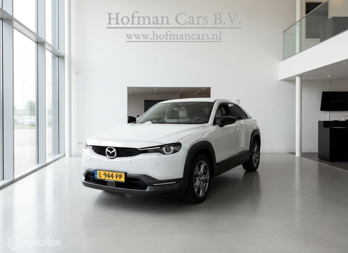 Mazda MX-30 e-SkyActiv 145 Comfort 36 kWh | 45.188 km | SOH, Auto's, Mazda, 145 pk, Gebruikt, Leder en Stof, Wit