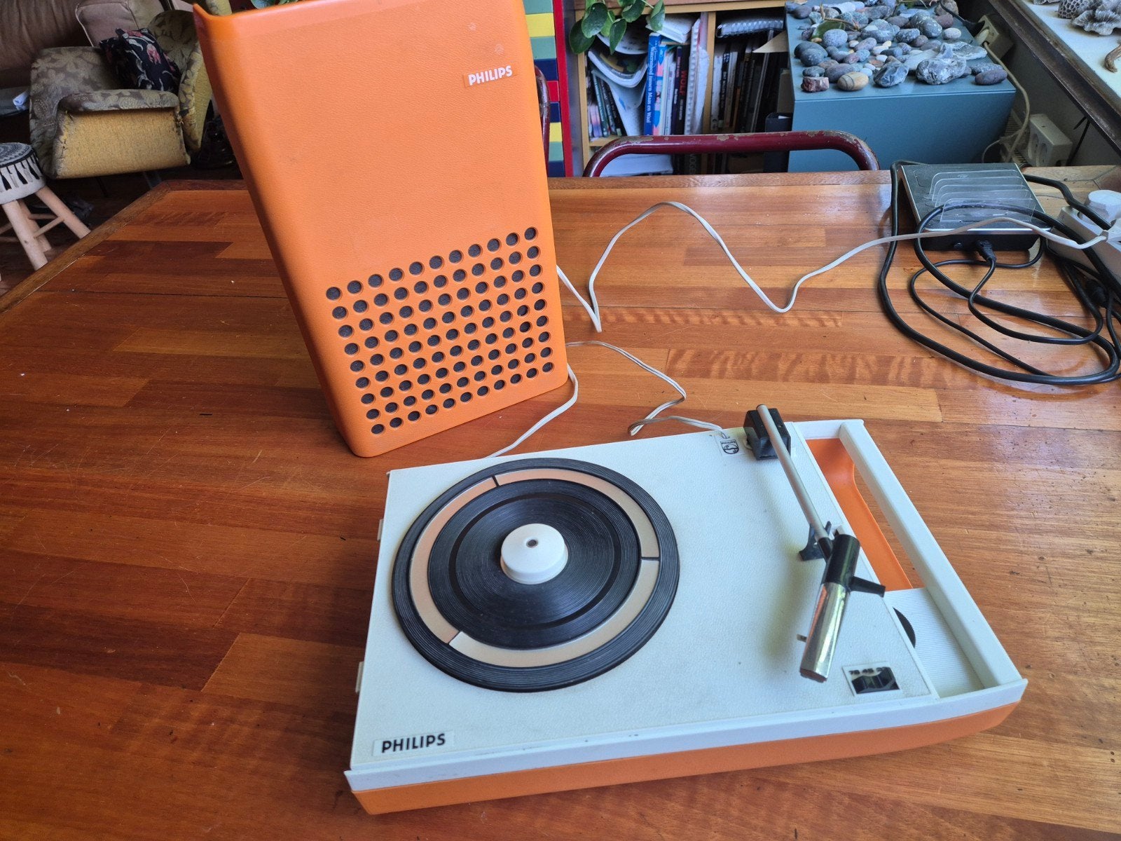 Refurbished 22GF303 Space Age draagbare Platenspeler - 100%!, Ophalen of Verzenden