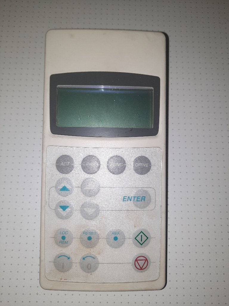 ABB ACS800 control panel CDP 312R, Ophalen of Verzenden, Gebruikt
