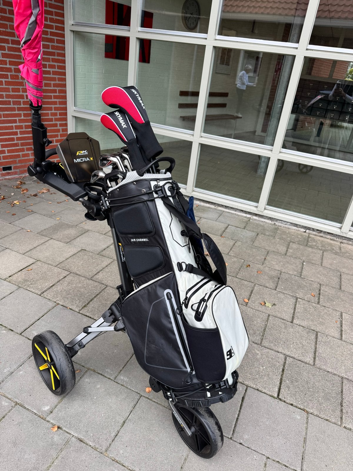 Complete Golfset met Powakaddy Golftrolley en Tas, Ophalen of Verzenden, Gebruikt, Set, Overige merken