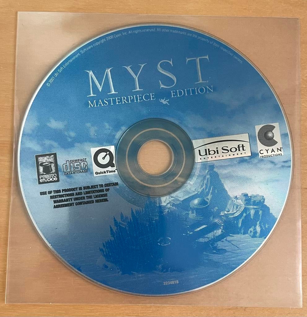 PC-Game MYST, Spelcomputers en Games, 1 speler, Ophalen of Verzenden, Gebruikt