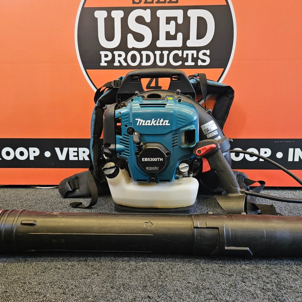 Makita EB5300TH 4-takt Rugbladblazer Nette Staat + Garantie, Makita, Zo goed als nieuw, Support@makita.com, Makita Corporation, 3-11-8, Sumiyoshi-cho, 
Anjo, Aichi 446-8502
Japan