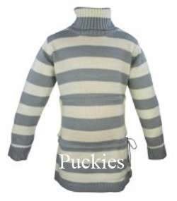 Maat 104 Gebreide trui/tuniek grijs/wit NIEUW (9605), Kinderen en Baby's, Meisje, Trui of Vest, Nieuw, Nanako