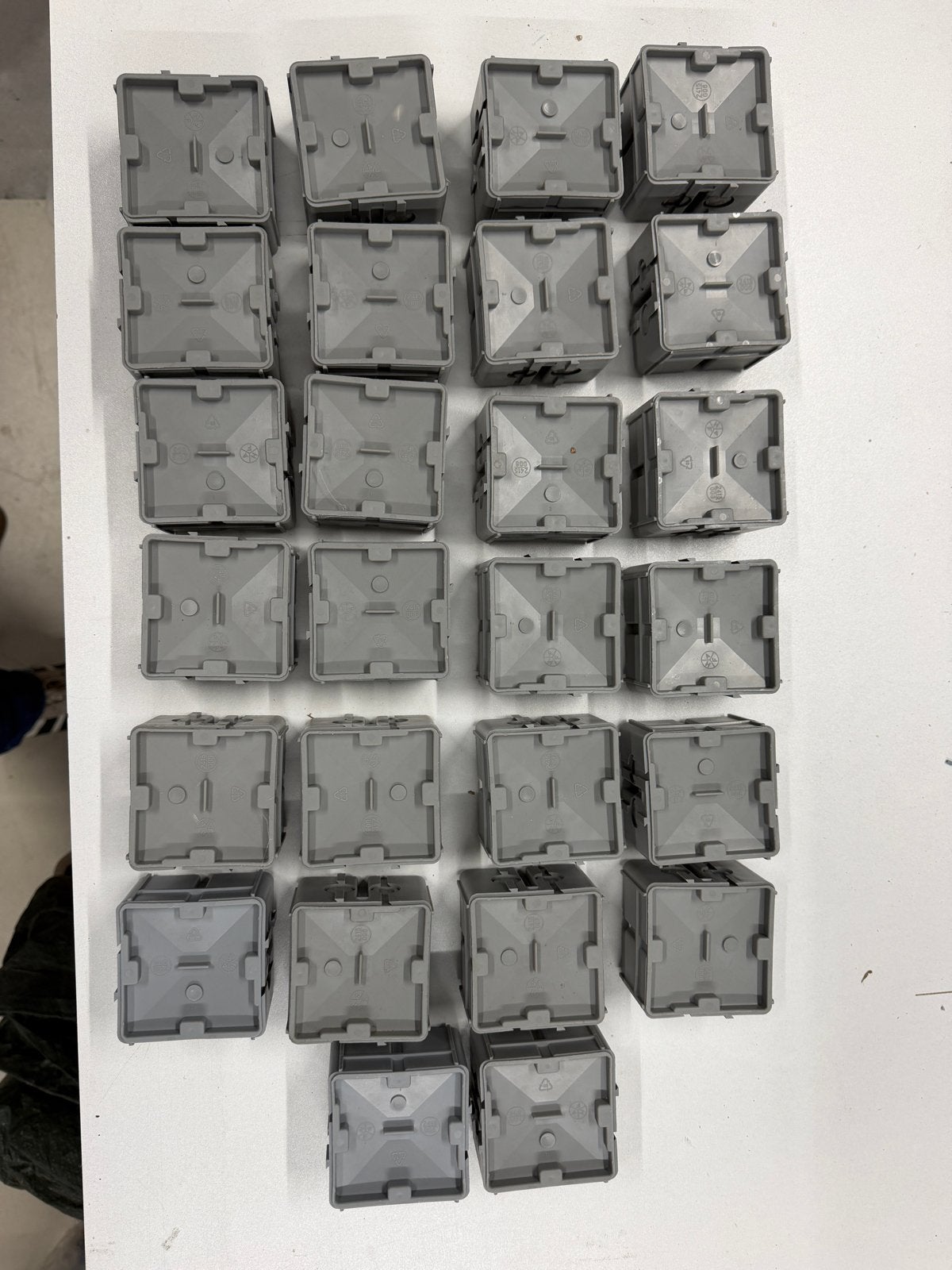 26 stuks ABB Haf Hafobox - Schoonmetsel inbouwdoos, Ophalen of Verzenden, Gebruikt, ABB, Overige typen