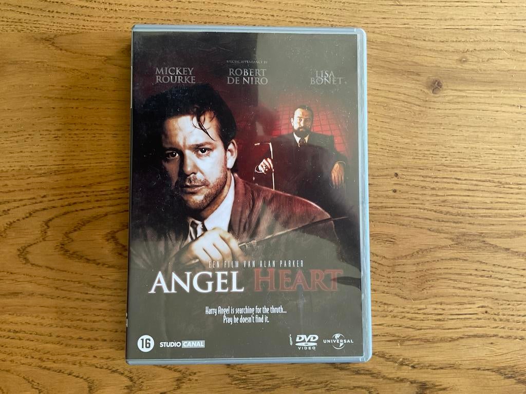 9. Angel Heart, Alan Parker, Robert De Niro, Mickey Rourke., Alle leeftijden, Ophalen of Verzenden, Zo goed als nieuw