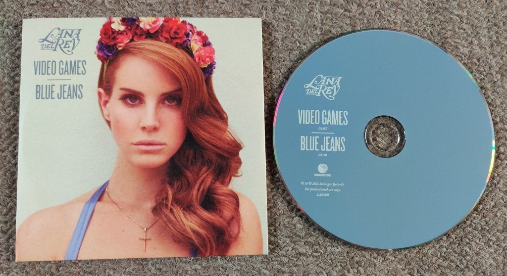 lana del rey video games europe promo cd cardsleeve zeldzaam, Overige typen, Verzenden, Pop, Promo