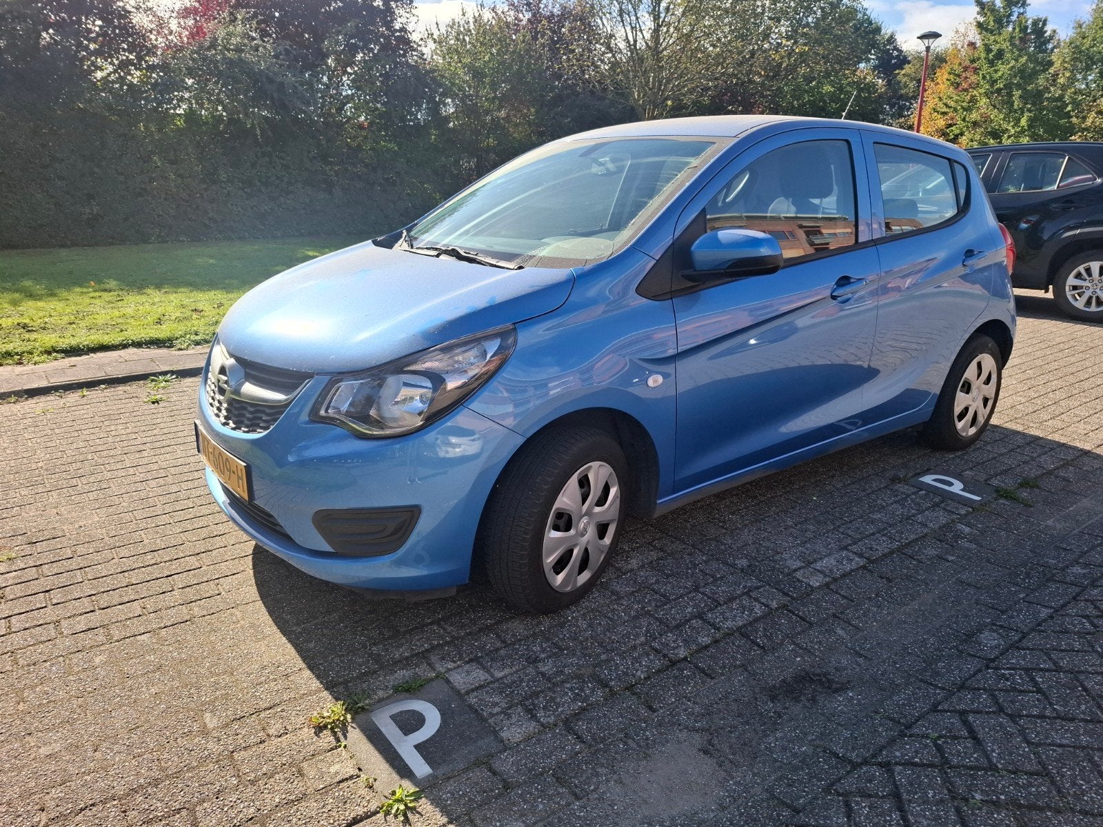 Opel Karl 1.0 Ecoflex 55KW 2015 Blauw, Voorwielaandrijving, 74 pk, Handgeschakeld, Particulier