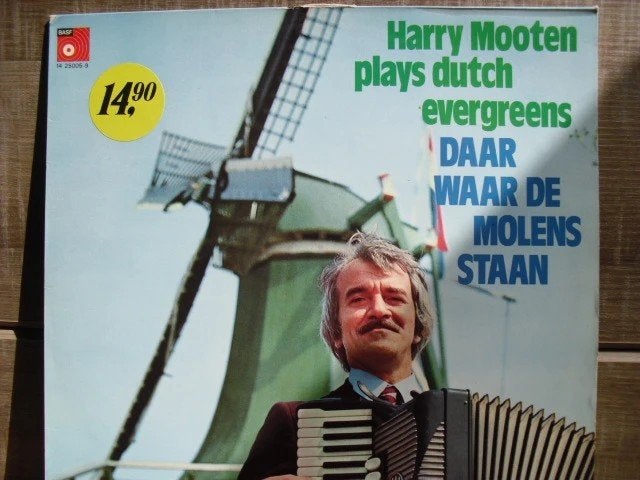Harry Mooten "Daar Waar De Molens Staan" LP, LP, Gebruikt, Ophalen of Verzenden, 12 inch