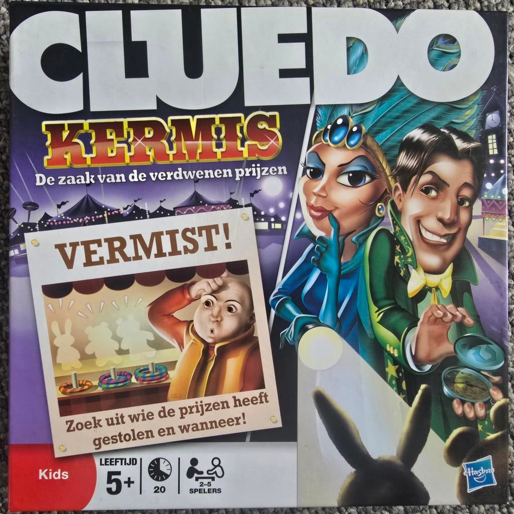 Cluedo Kermis: Los het mysterie van de verdwenen prijzen op!, Hobby en Vrije tijd, Gezelschapsspellen | Bordspellen, Vijf spelers of meer