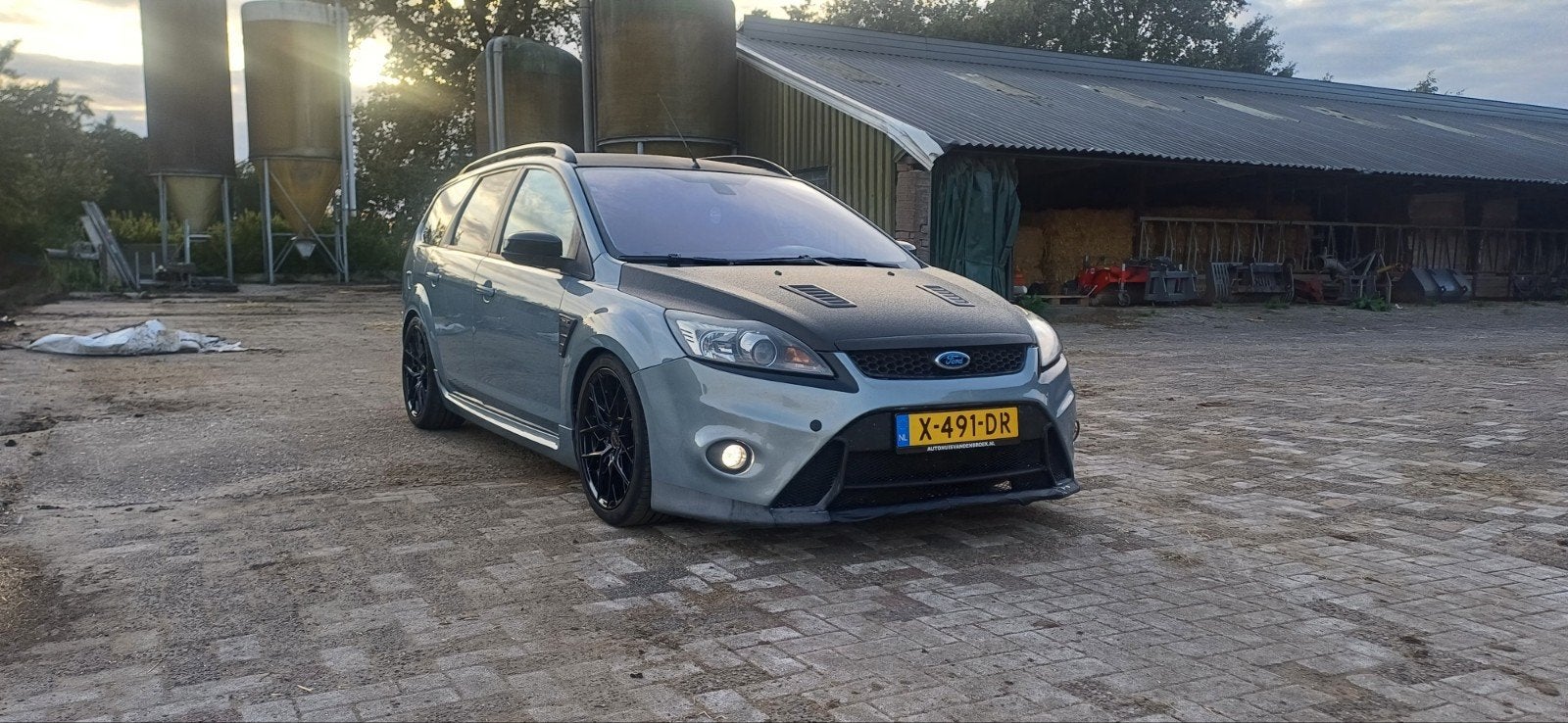 Ford Focus 1.8 92KW Wagon 2008 Blauw, Auto's, 125 pk, 4 cilinders, Blauw, 14 km/l