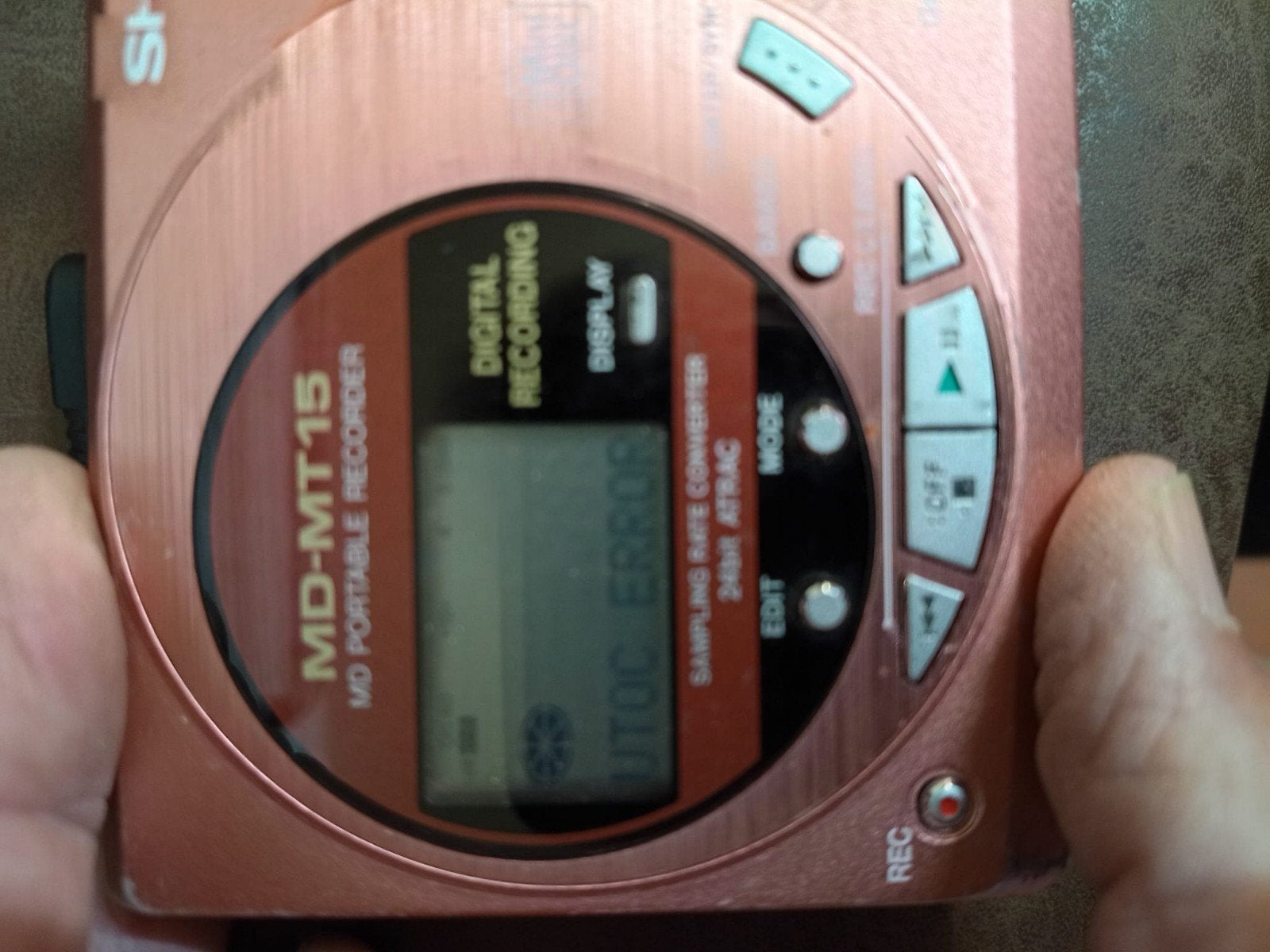 Sharp Minidisc spelers voor onderdelen (2 stuks), Ophalen of Verzenden