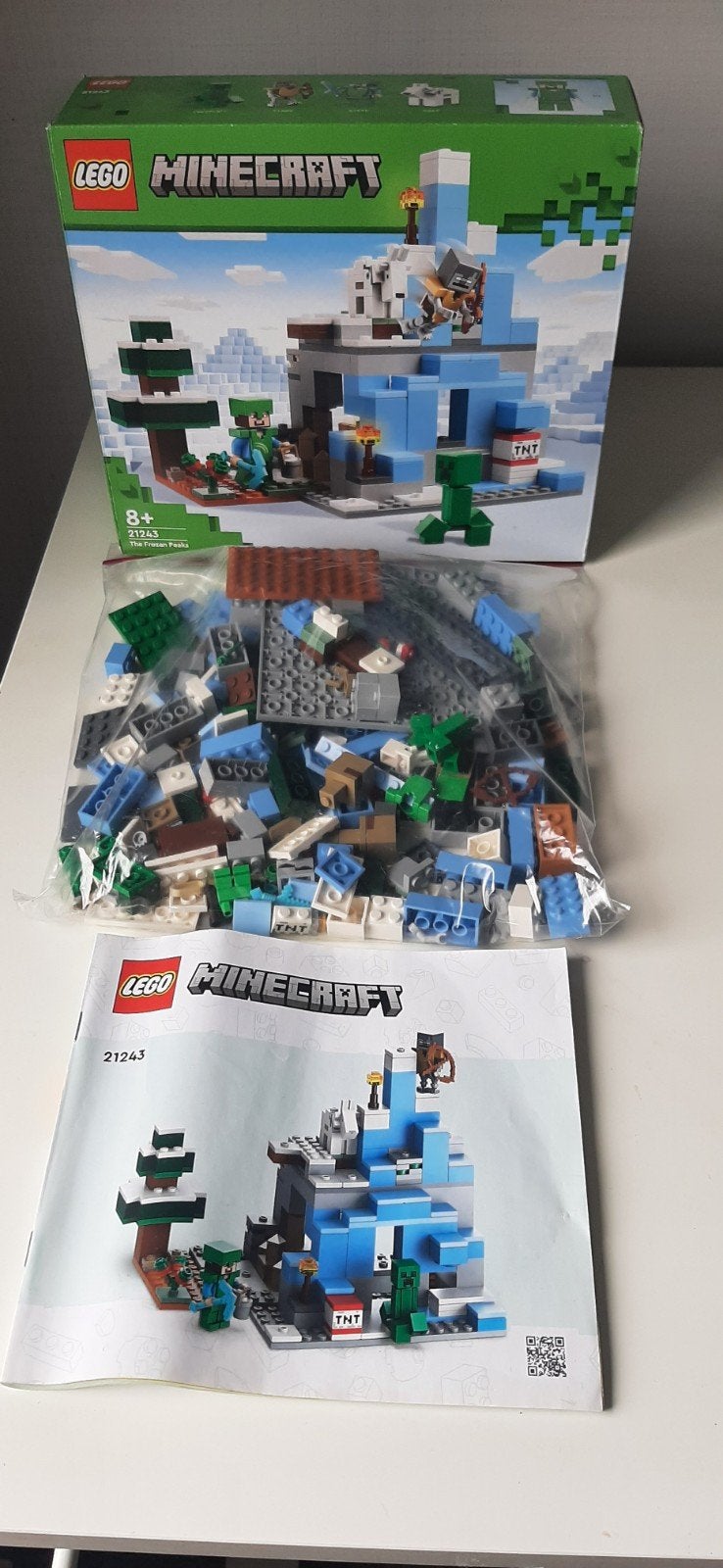 Lego minecraft 21243, Kinderen en Baby's, Speelgoed | Duplo en Lego, Minecraft, Lego, Ophalen of Verzenden, Zo goed als nieuw
