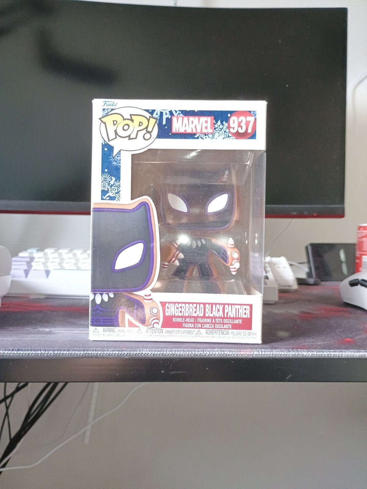 Funko Pop! Marvel Gingerbread Black Panther #937, Ophalen, Zo goed als nieuw
