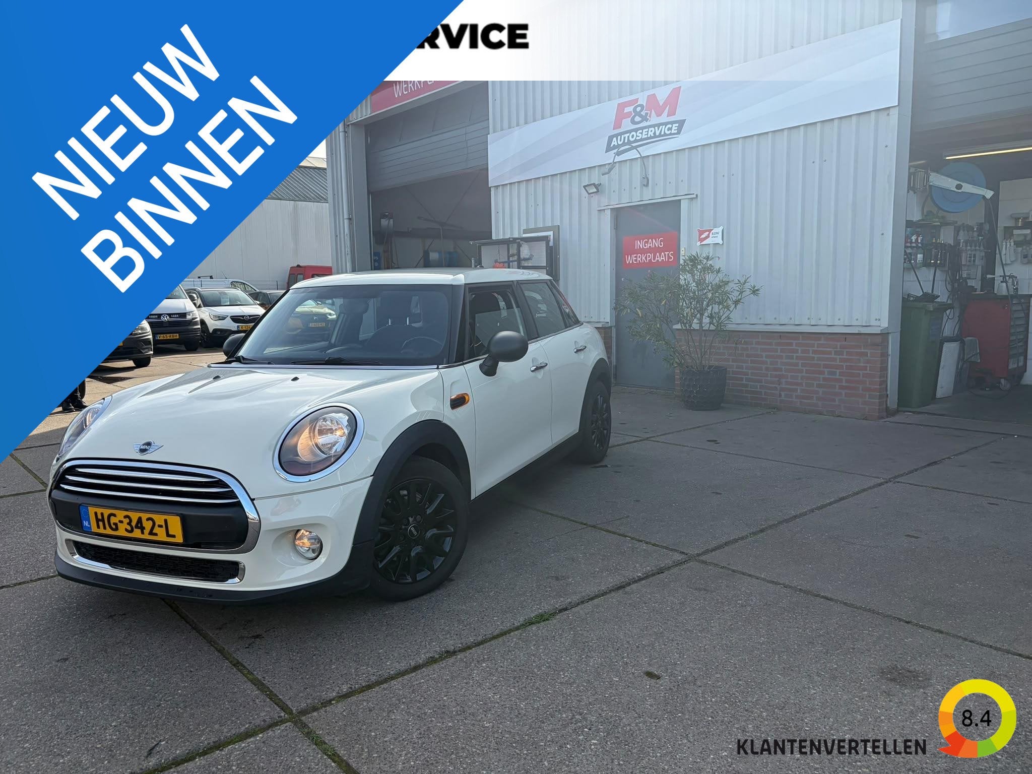 MINI 5-Deurs 1.2 One Distributieketting is vervangen, airco,, Auto's, Stof, Gebruikt, Navigatiesysteem, Bedrijf