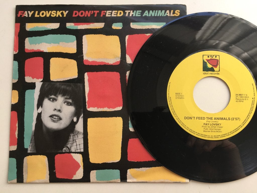 S142I F Lovski Don’t feed the animals / HOL83 €2, Pop, 7 inch, Ophalen of Verzenden, Overige typen