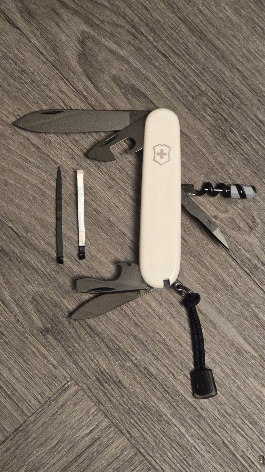 Victorinox Spartan PS white, Ophalen of Verzenden, Zo goed als nieuw