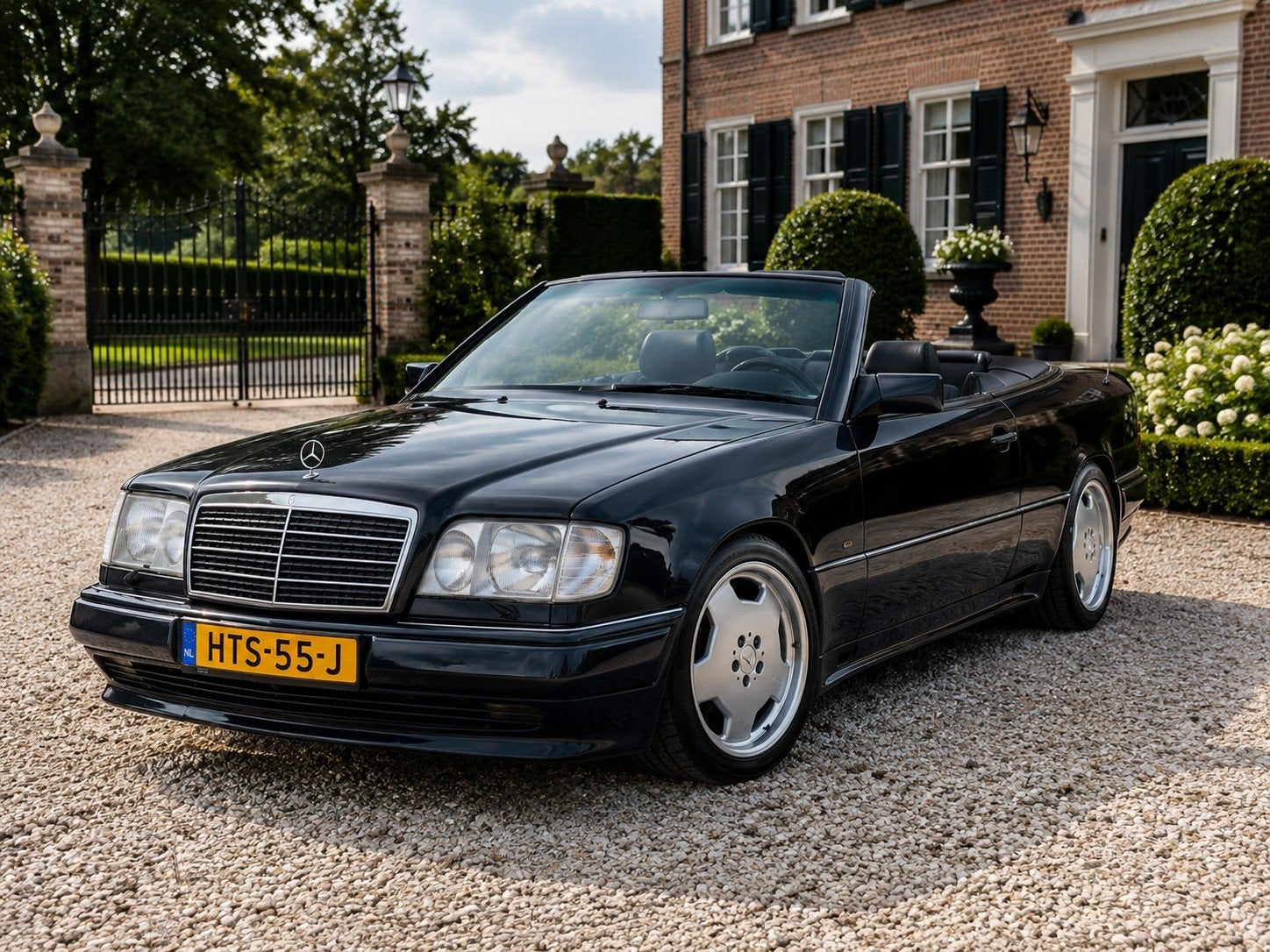 Mercedes-Benz E 200 Cabriolet W124 | 114.000 km | 2e eigenaa, Auto's, 1998 cc, 136 pk, Cabriolet, 4 stoelen
