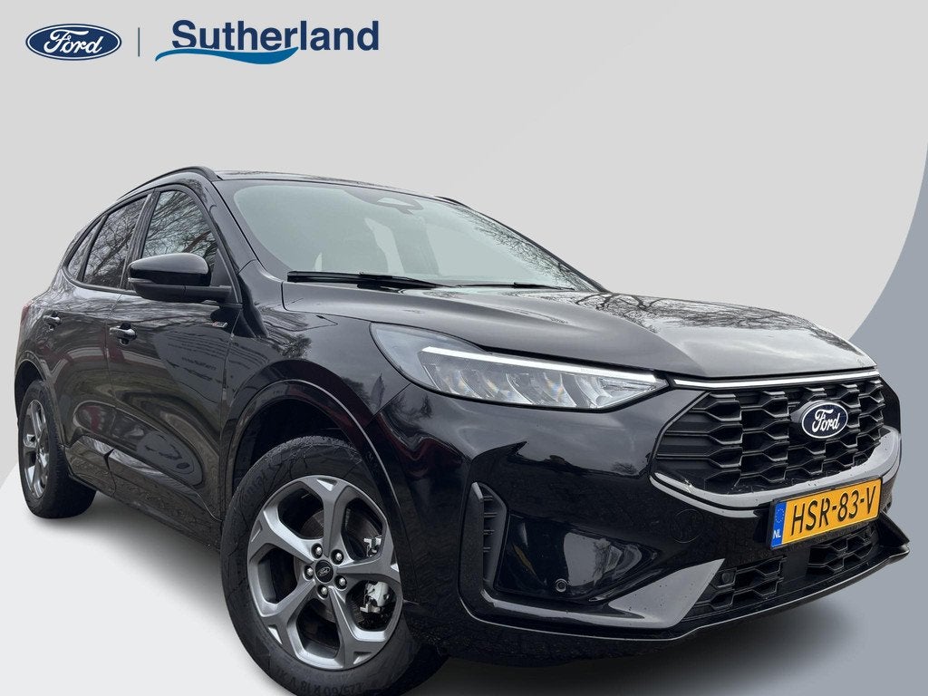 Ford Kuga 2.5 PHEV ST-Line | Orig NL Auto | Wegklapbare trek, Auto's, Ford, Gebruikt, Euro 6, Zwart, Bedrijf