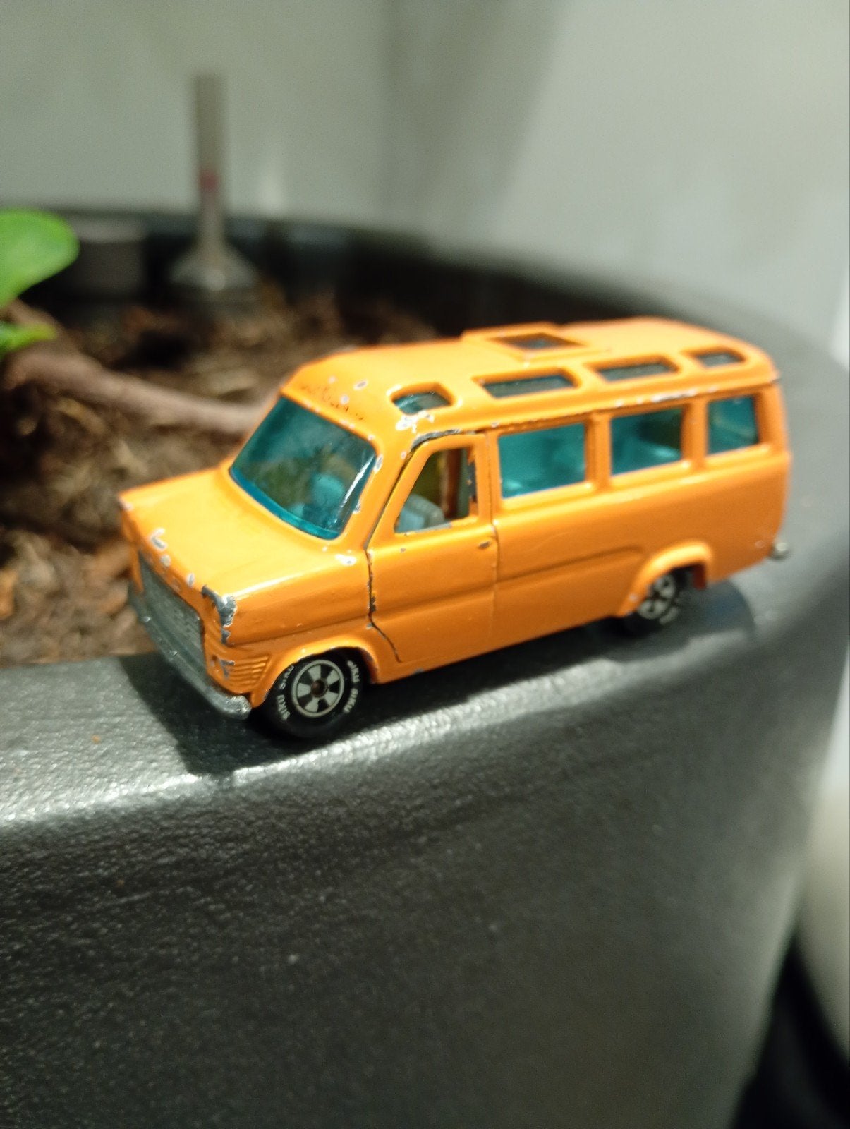 Siku Ford Transit W264 - Vintage Speelgoedbusje, Overige merken, Gebruikt, 1:50 of kleiner, Auto
