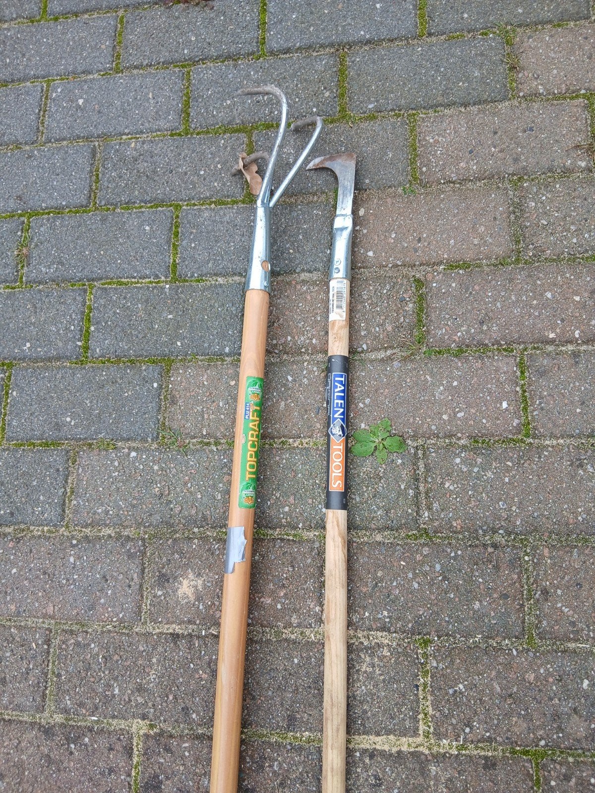 tuingereedschap, Ophalen, Gebruikt