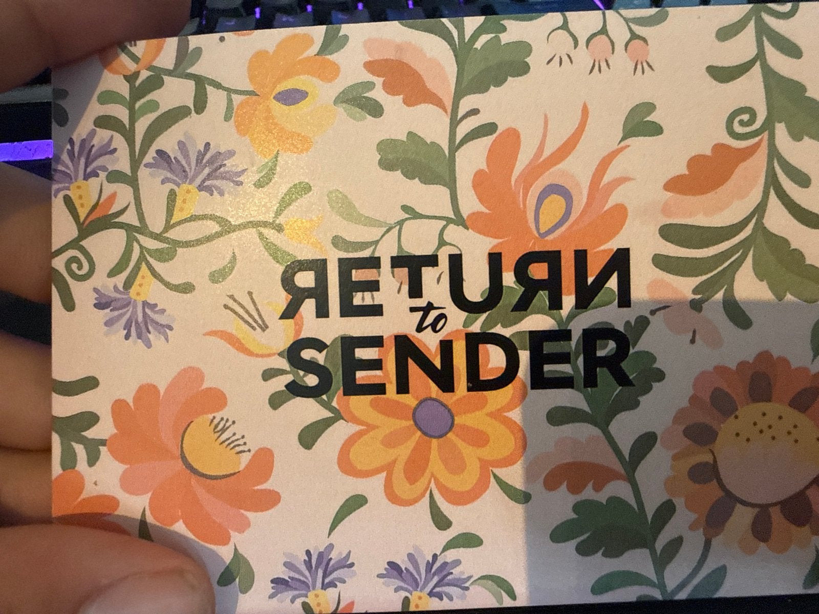 Cadeaubon, Eén persoon, Cadeaubon